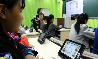 电子书包物联网撑起智慧课堂